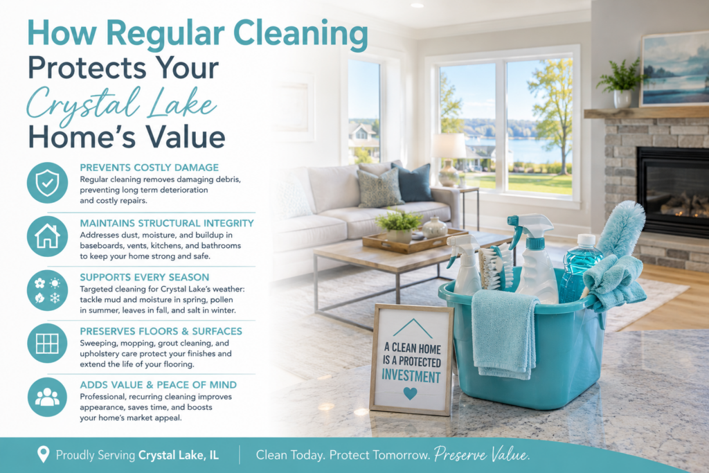 Cleaning for a protected home value