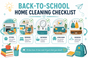 Back to School Home Cleaning Guide for Huntley IL Families - Abby Cleaning Service