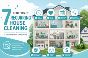 7 Benefits of Recurring House Cleaning in Huntley IL - Abby Cleaning Service