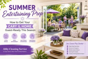 Summer Entertaining Prep Cary IL - Abby Cleaning Service